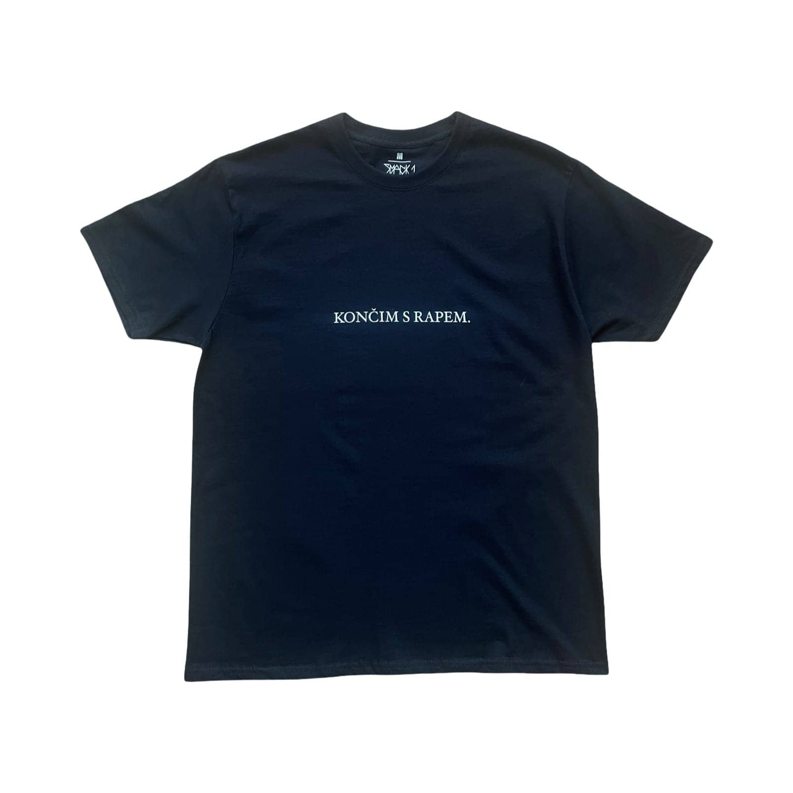 Končim S Rapem Tee Black