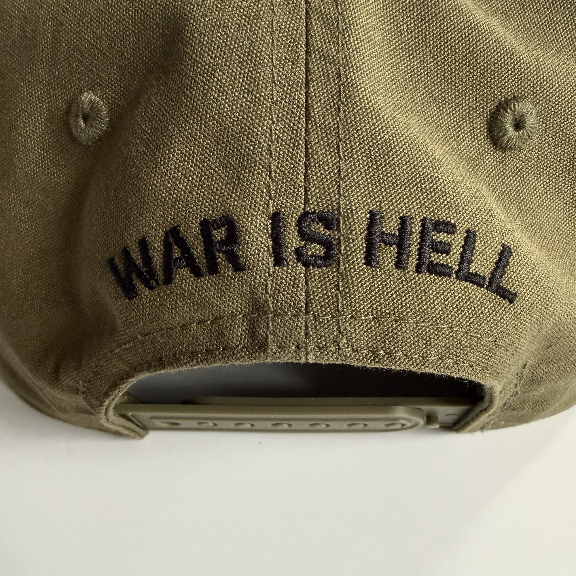 A51 War Is Hell Cap Green