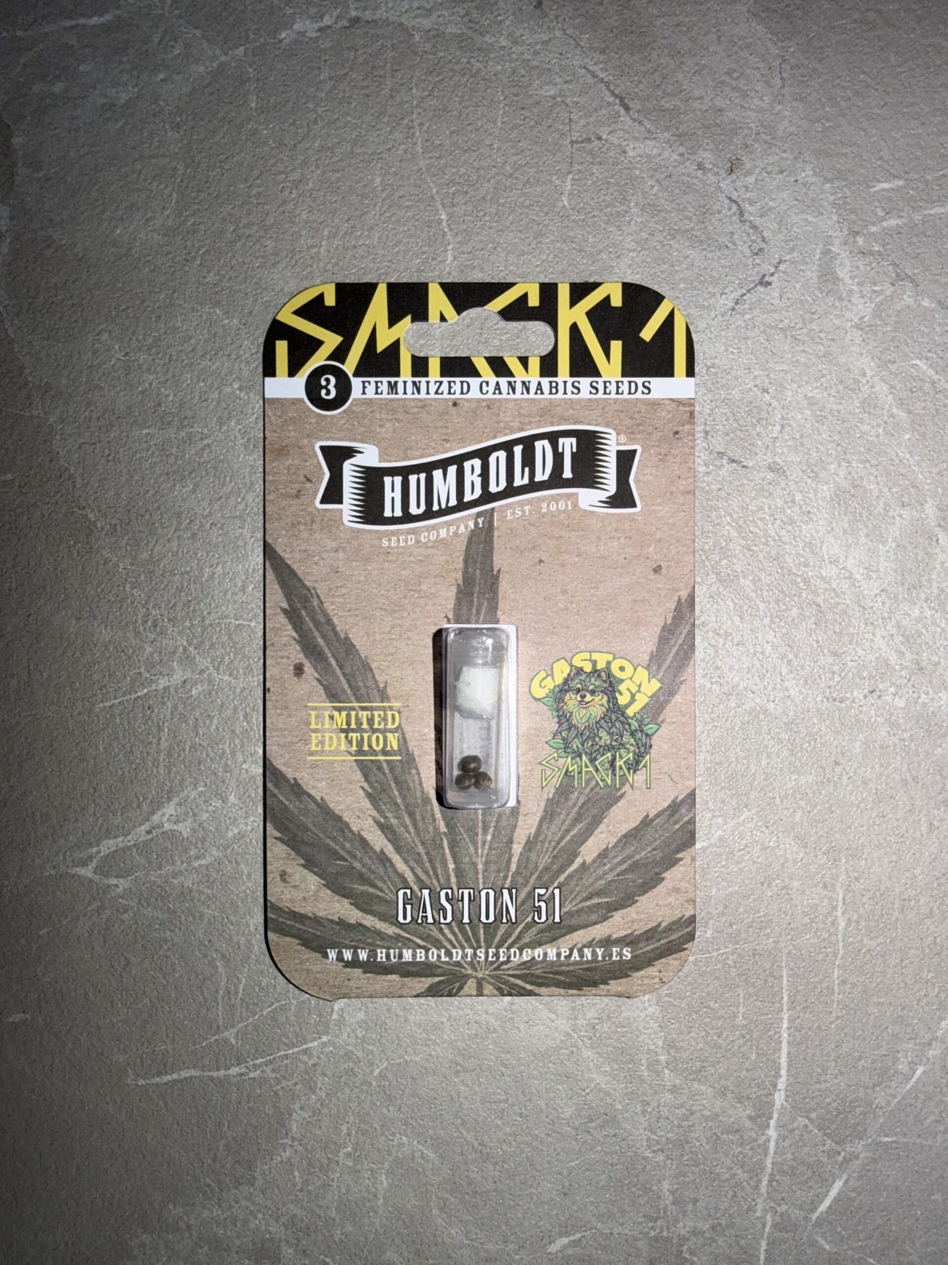 Smack One x Humboldt Seed Co. – Gaston 51